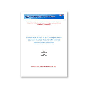 Comparative Analysis of ASM Strategies in Four Countries of Africa, Asia, and Latin America (Ghana, Tanzania, Peru, and the Philippines)