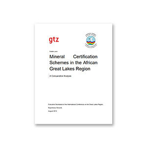 Mineral Certification Schemes in the Great Lakes Region